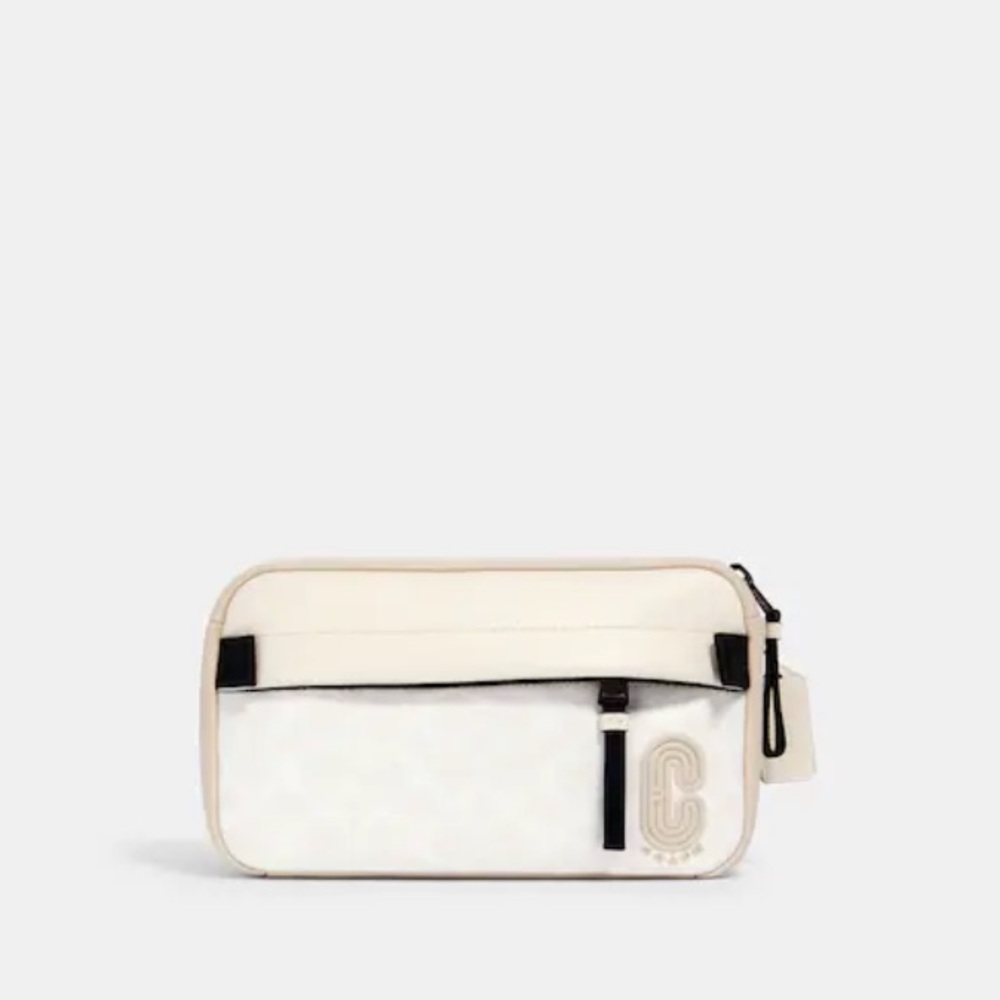 Coach Edge Belt Bag In Signature Canvas 2339